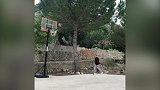 篮球-18年-被足球耽误的篮球少年 瓦伦西亚小将打篮球超高命中-专题