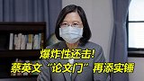 爆炸性还击！蔡英文“论文门”升级，学者列出八大铁证！