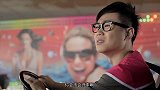 大鹏很遵守交通规则，可惜用错了地方