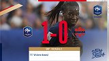 热身赛-阿塞伊完美任意球破门 法国女足1-0加拿大女足