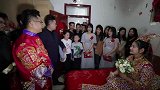 山东一小伙接亲，新娘长得太漂亮了，好可爱