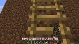 我的世界贝爷生存34：为了刷怪升级，在山洞建设第二个基地！
