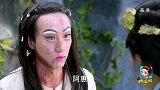 万贯一脸悲愤与重黎交谈，一行人站在旁边倾听，众人渐渐弄明白了万贯曾是重黎的恋人
