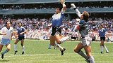 1986年的今天 马拉多纳世界杯上演上帝之手+连过五人破门