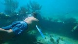 视频公司-外国人真会玩！一根绳子就能畅游海洋 比潜水还酷