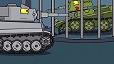 坦克世界动画：一个汉堡就让苏系出了叛徒，真是够贱的！