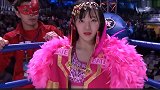 日本美少女一身粉裙来打拳，被中国女将铁拳猛攻，打的形象全无