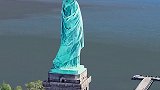 女神像 是1876年 法国 送给美国独立100周年的礼物，被视为 美国 标志性建筑之一 旅行