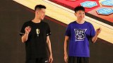 【PP体育在现场】林书豪刘晓宇同框！北京队两大颜王谁更帅？