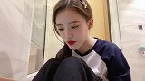 孙珍妮清唱英文歌曲，甜美的嗓音实在太好听了，可爱到爆棚！