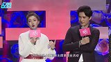 江疏影穿抹胸开叉裙身材太绝！露锁骨肩颈线优越，碾压一旁女主持