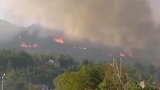 尤溪县联合镇金鸡山附近山林发生特大火灾 附近居民被紧急疏散