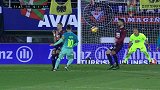 西甲-1617赛季-联赛-第19轮-埃瓦尔0:4巴塞罗那-精华