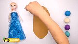 哇！迪士尼艾莎公主这身美人鱼妆扮，真的好美呀！