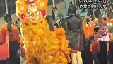 校运会舞狮彩排，狮尾开心得屁颠屁颠的，喜剧感十足