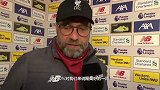 PP体育采访克洛普：很高兴球员顶住压力 世俱赛名单还没确定