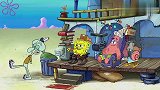 海绵宝宝-海绵宝宝用垃圾堆了个家，这么可怜了，真惨