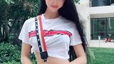这个姑娘应该属于女神级别，没人反对吧！