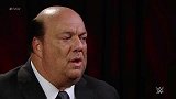 WWE-16年-RAW第1227期：保罗海曼：莱斯纳落败没有任何借口 王室决战将再战高柏-花絮