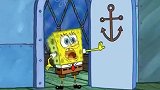 海绵宝宝：镇上只有宝宝一人，他是很无聊，吹泡泡吹出另一个自己