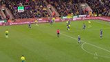 第84分钟诺维奇球员特里布尔射门 - 被扑