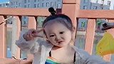 把女儿送到奶奶家的第二天，奶奶发来一段视频，没想到还有这天赋