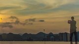 贵阳也有天空之镜，日落超美