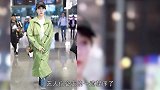 杨紫只靠草木绿风衣配牛仔裤,却美得不低调