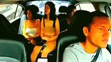 的哥拉了几名女乘客，假如没监控，谁信她们是这种人！