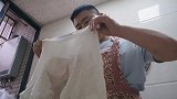 小厨做家务媳妇来下厨，5斤茼蒿做蒸菜一锅四笼，感觉吃着比肉香