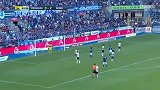第64分钟斯特拉斯堡球员莫蒂巴射门 - 打偏