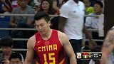 中国男篮-15年-中欧男篮对抗赛：李根篮下2+1打中-花絮