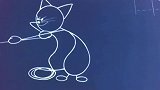 线条版的猫和老鼠大战，这可太精彩了，还能随便变身呢