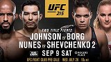 UFC-17年-UFC第215期主赛全程（英文解说）-全场