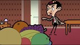 憨豆先生卡通版：憨豆家的水果很快就被吃完了！