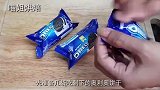 这种黑色老冰棍你敢吃吗？直接在奥利奥饼干袋里就能做，简单美味