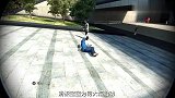 我大哥玩滑板，就没让我失望过……大哥踩别人头上，这功夫太沙雕