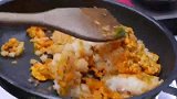 简简单单蛋炒饭，味道不错。