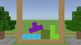 Minecraft动画：在我的世界中玩俄罗斯方块