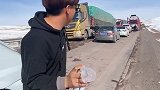 自驾西藏青藏线大堵车