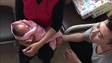 剖腹产生出来个小子，老公很喜欢