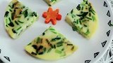 菠菜鸡蛋糕的教程来喽，做法简单，今天又光盘了，赶快做起来