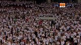 主场取胜全场球迷欢庆胜利！权健球迷高举闪光灯气氛满分