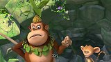 熊出没：吉吉装酷跳的老高，结果下秒尴尬了！
