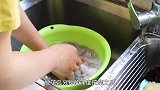 猪猪抽水坑抓到的超大八爪鱼，一半清蒸一半爆炒，简直不要太美味