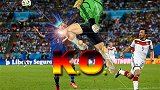 插花脚+蝎子摆尾！门将10大杂耍式救险：神人倒钩拒绝梅西