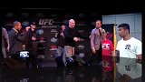 UFC-15年-UFC189倒计时：中国战将姚志奎和李景亮模仿阿尔多和麦格雷戈面对面-专题