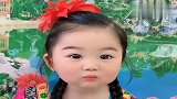 小萝莉今天打扮太漂亮了,接下来小萝莉的反应太可爱了