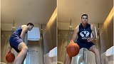 弗雷戴特隔离酒店练球：希望没有吵到楼下的朋友