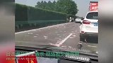 高速两车追尾洒落一地“现金”？目击者：挺震撼，仔细看是冥币